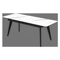 Стіл кухонний Rodos АТЛАНТА (Laminam Invisible white)
