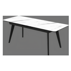 Стол кухонный Rodos АТЛАНТА (Laminam Invisible white)