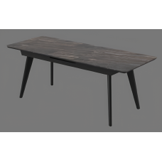 Стол кухонный Rodos АТЛАНТА (Laminam Naturali Noir Desir)
