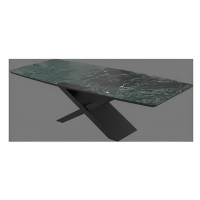 Стіл кухонний Rodos BELFORT (Laminam Verde Alpi Lucidato)
