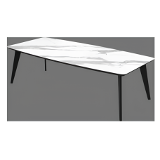 Стол кухонный Rodos DETROIT (Laminam Bianco Statuario Venato)