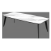 Стол кухонный Rodos DETROIT (Laminam Bianco Statuario Venato)