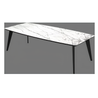 Стіл кухонний Rodos DETROIT (Laminam Invisible white)