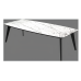 Стол кухонный Rodos DETROIT (Laminam Invisible white)