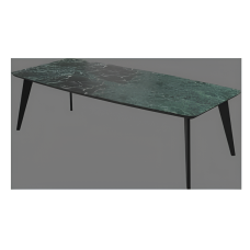 Стол кухонный Rodos DETROIT (Laminam Verde Alpi Lucidato)