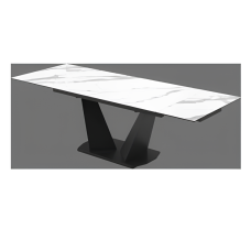 Стол кухонный Rodos ЛУАРА (Laminam Bianco Statuario Venato)