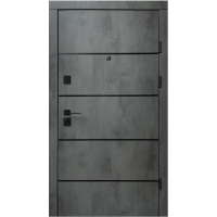 Входные двери Qdoors Премиум Комби-Аk/Гладь