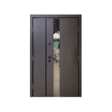 Входные двери Qdoors Стронг ВЕСТ 1200 (коричневый)