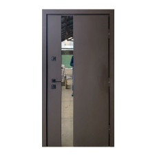 Входные двери Qdoors Стронг ВЕСТ (коричневый)