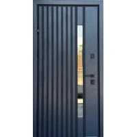 Вхідні двері зі склом STRAJ "PROOF" Rio-S Loft