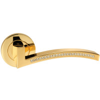 Ручка дверная ORO&ORO AZORE GP/Swarovski