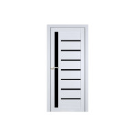 Межкомнатные двери Portalino PL-ECO-01 BLK Сонома белая